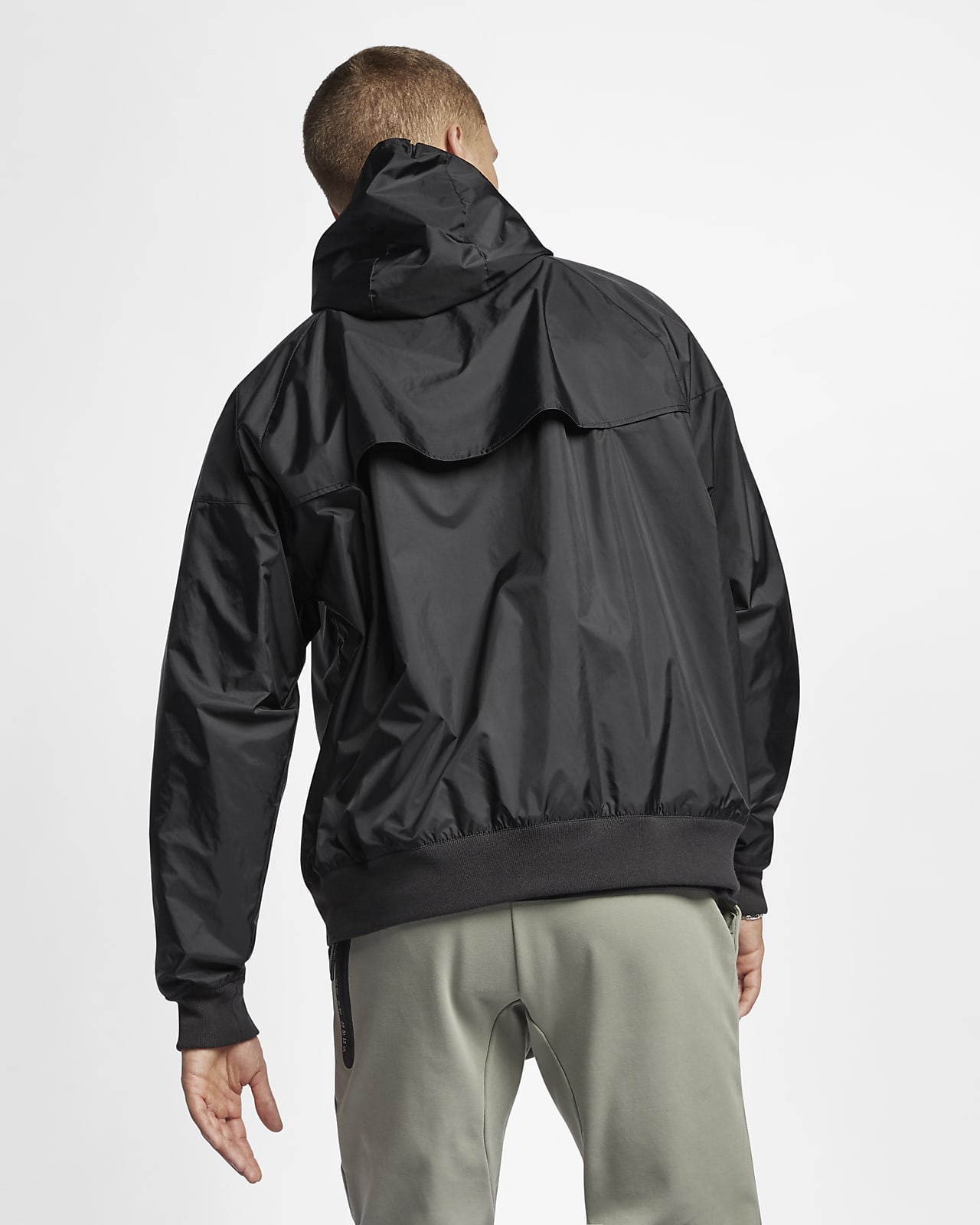 nike tech windrunner hooded shell jacket