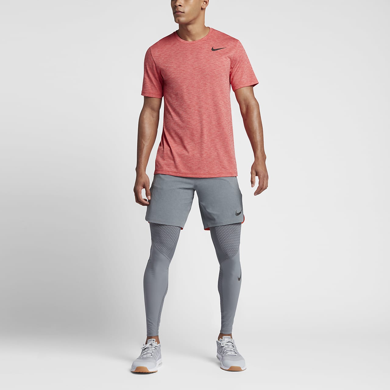 nike men's breathe training top