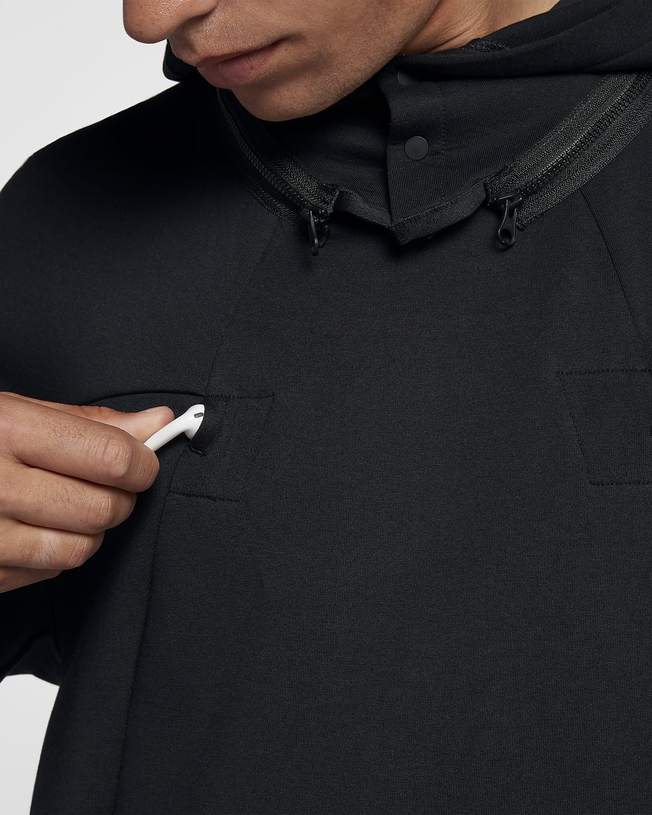 nikelab acg fleece top