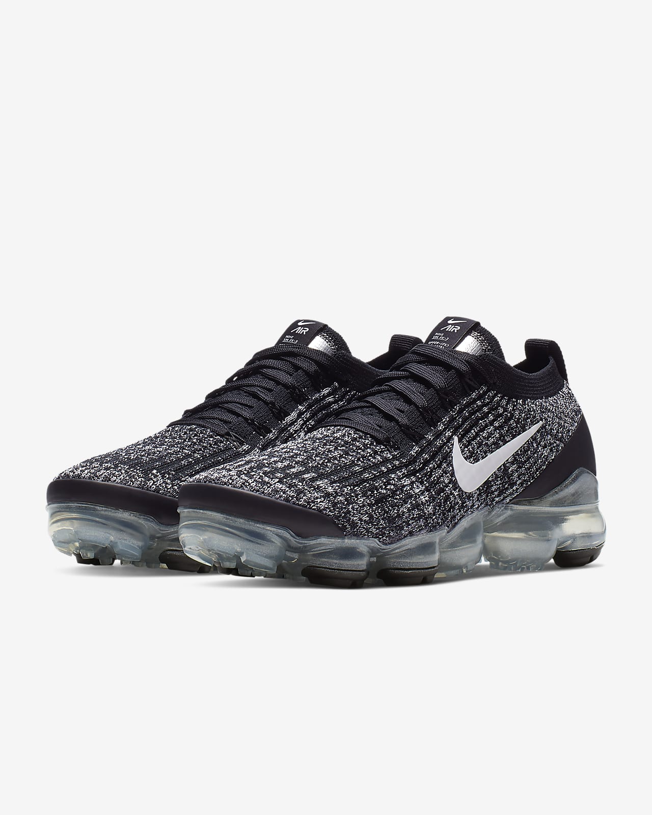 nike vapormax zwart wit