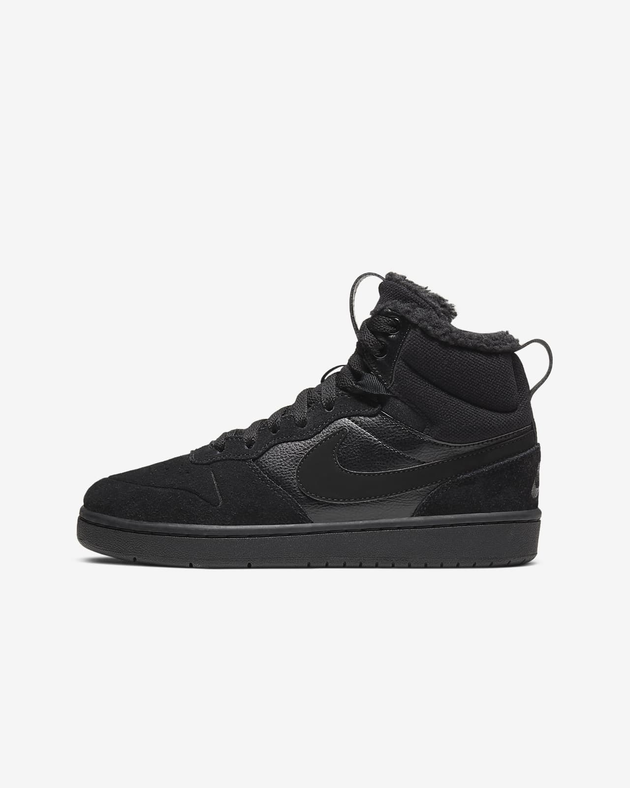 mens nike court borough mid