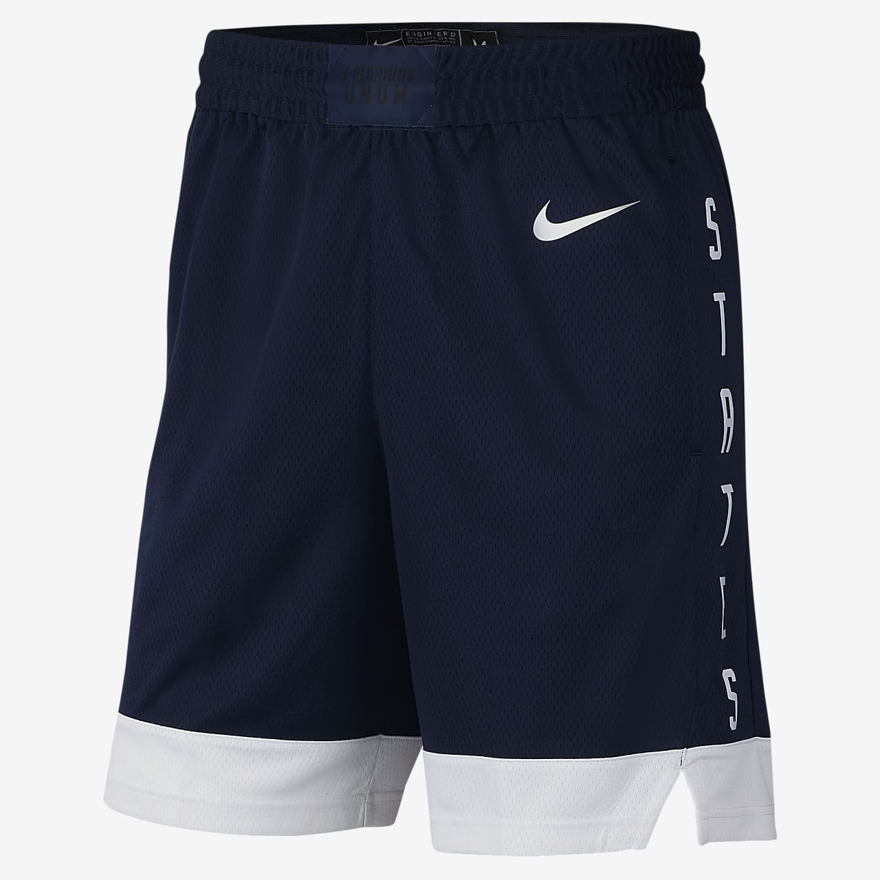 Shop USA Nike (Road) Men's Basketball Shorts