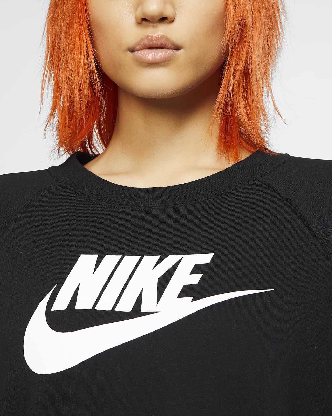 Felpa a girocollo in fleece Nike Sportswear Essential - Donna. Nike CH