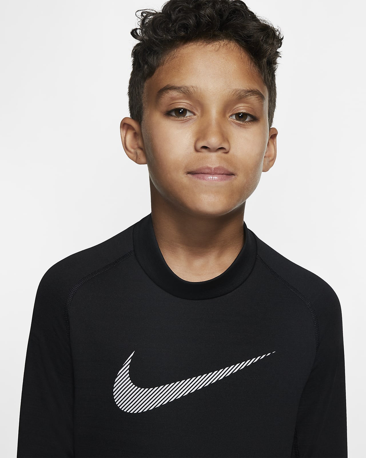 nike men's mock neck 