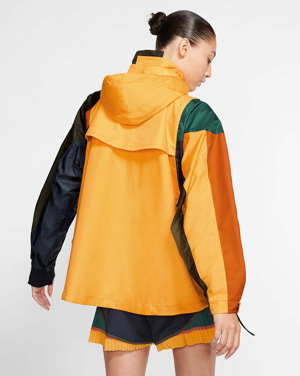 nike double zip jacket
