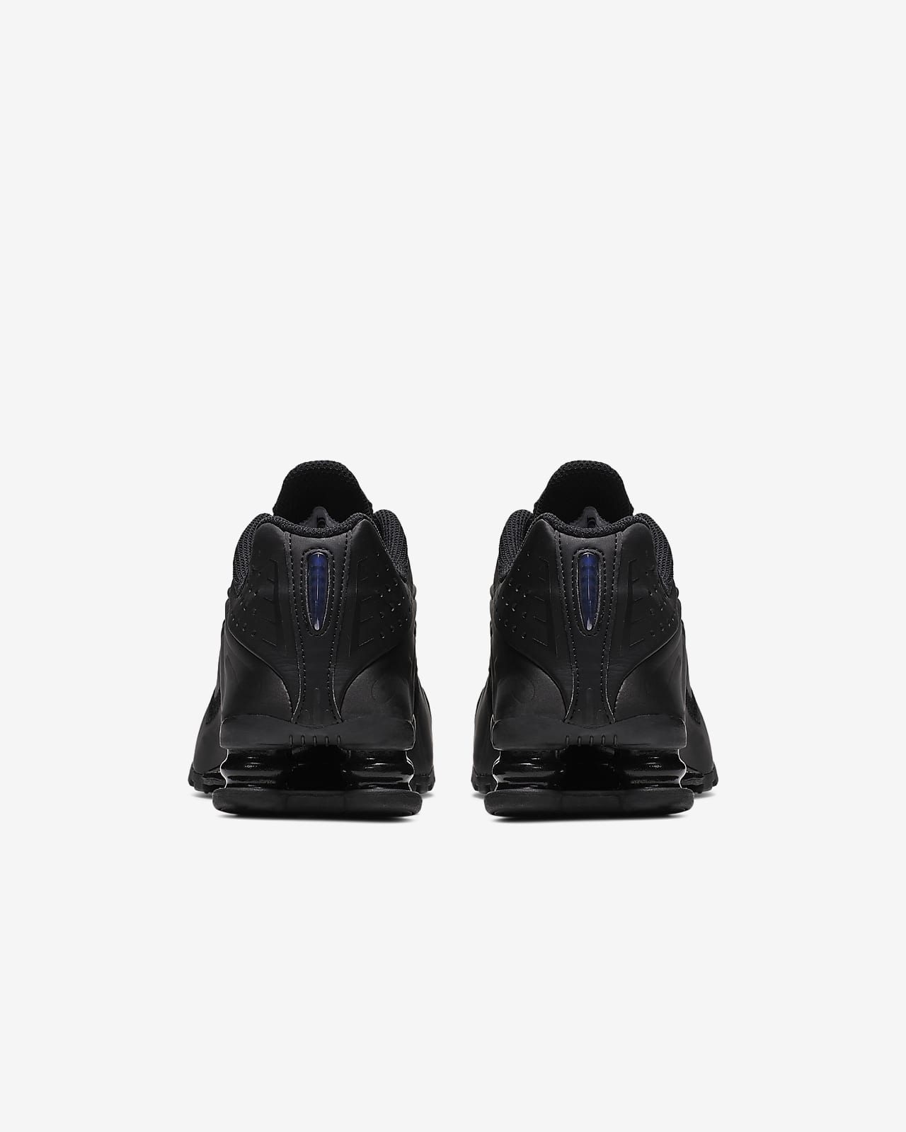 boys black nike shox