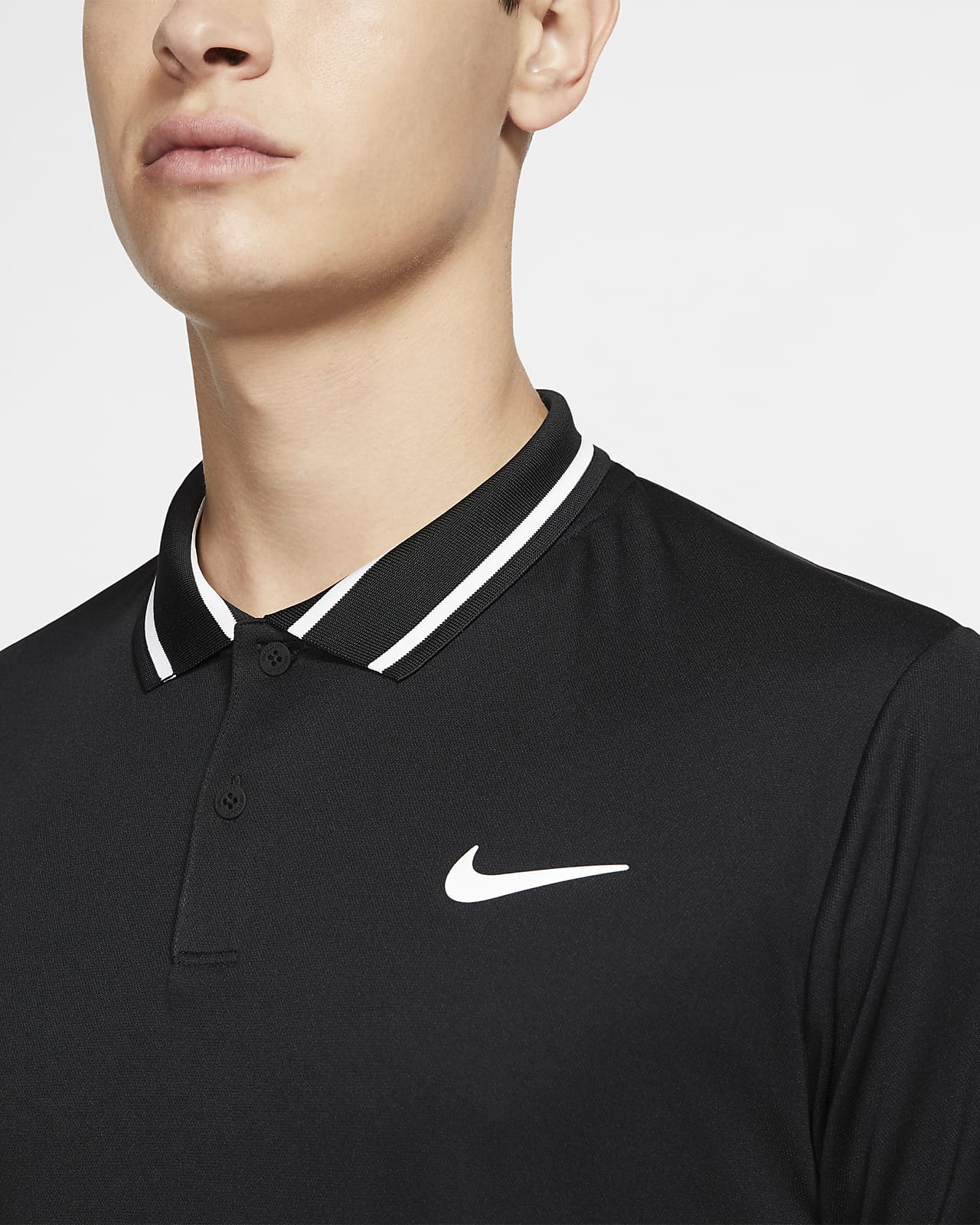 nike men's nikecourt dri fit tennis polo