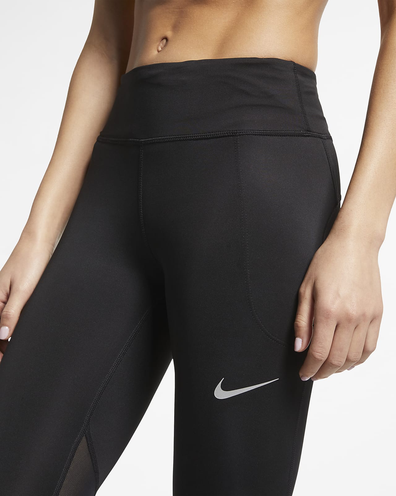  Nike Fast - Leggings cortos para correr de tiro medio para  mujer (talla extragrande) 2X, color negro, Negro - : Ropa, Zapatos y Joyería