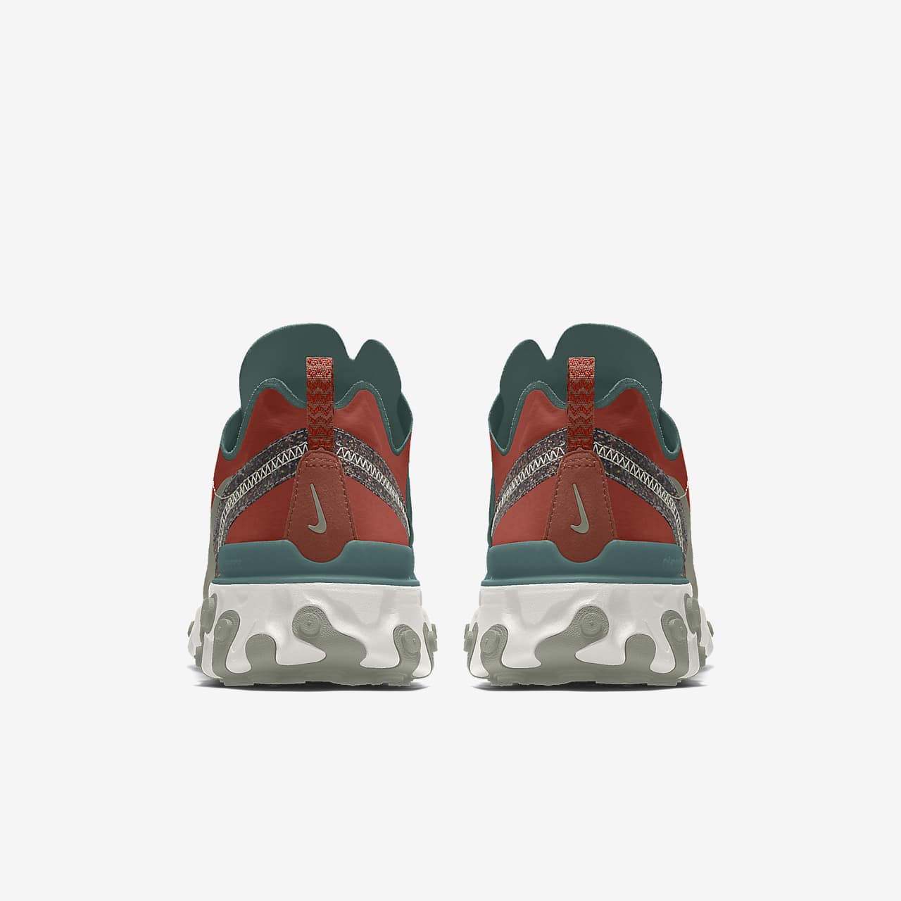Scarpa personalizzabile Nike React Element 55 Premium By You - Uomo