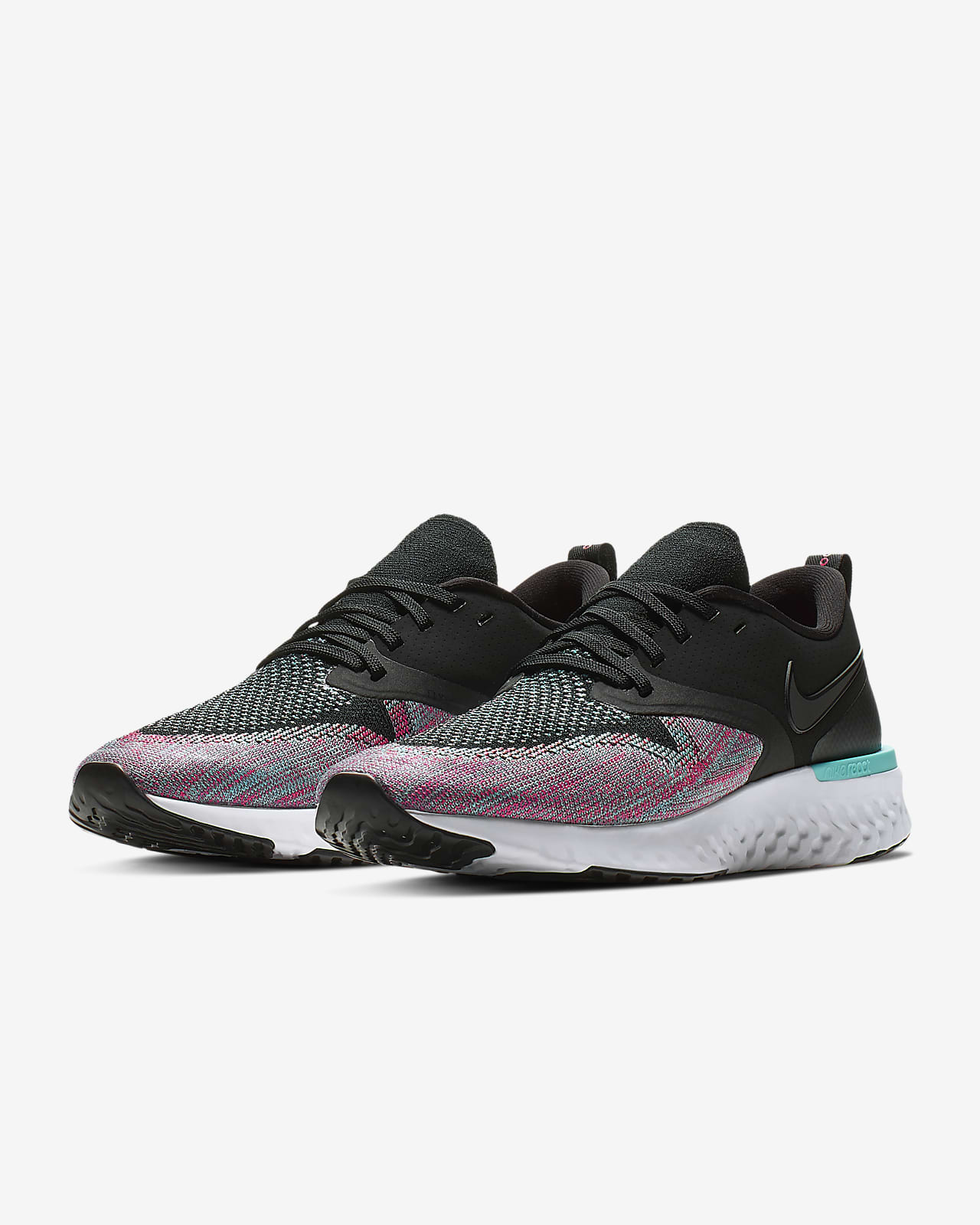 nike odyssey react flyknit 2 noir