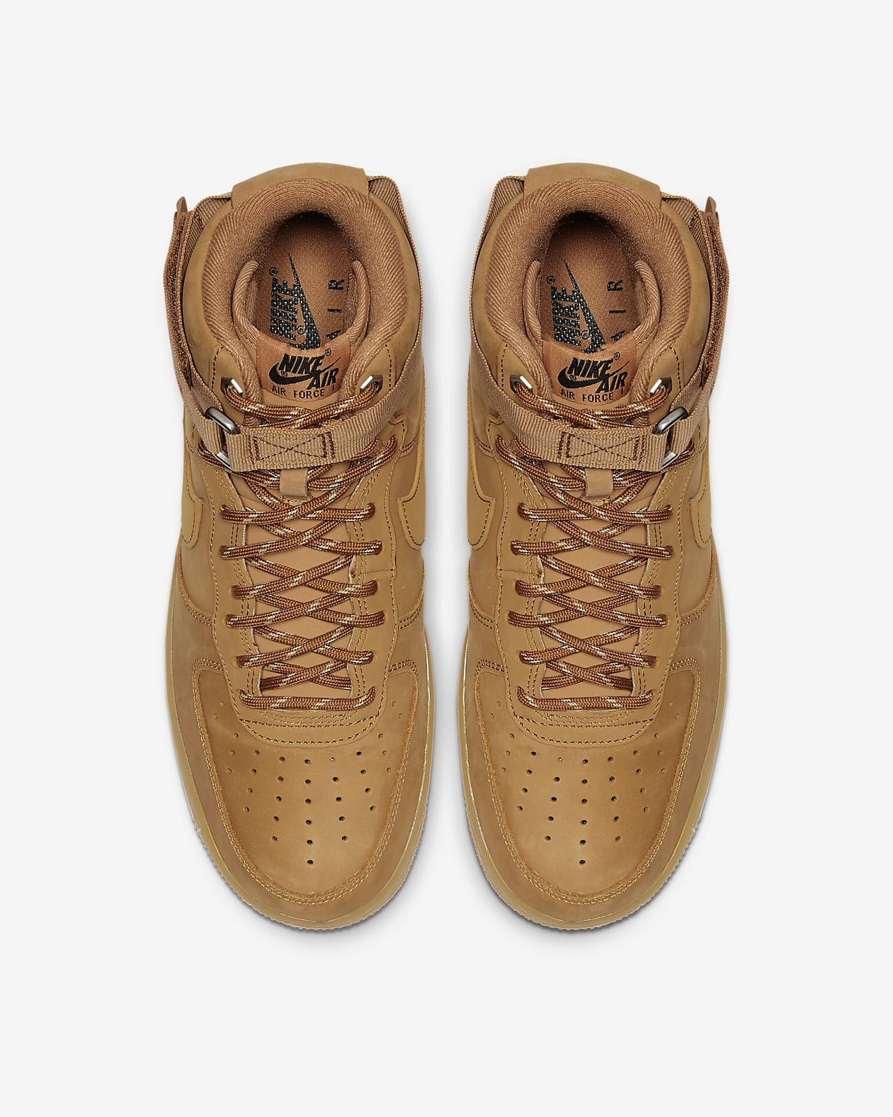 nike air force 1 high suede camel