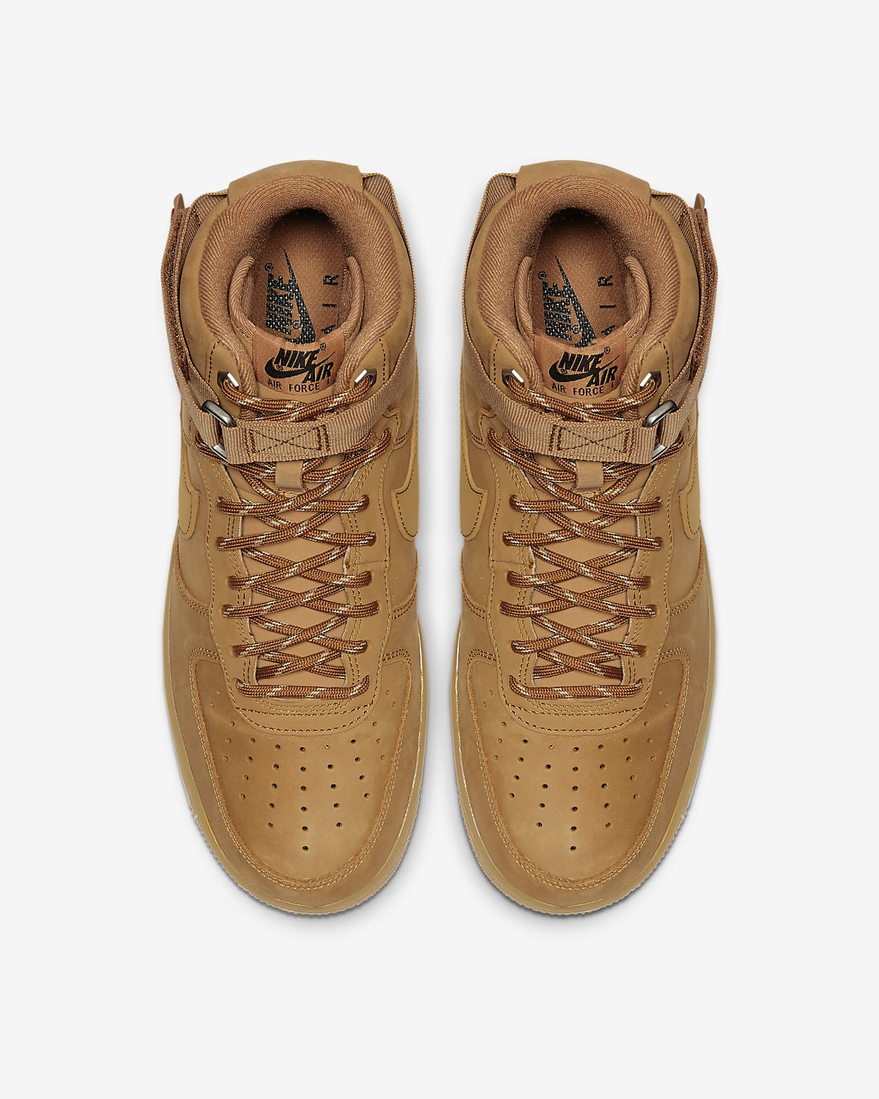 nike air force 1 high flax wheat