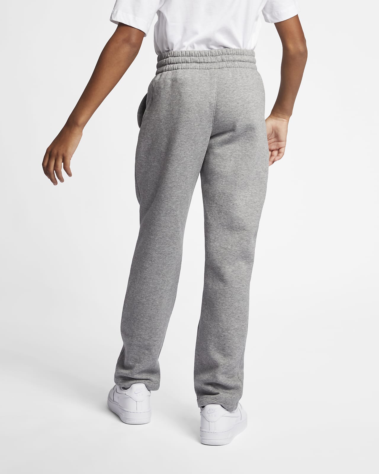 Nike Sportswear Club Fleece Big Kids' (Boys') Open-Hem Pants. Nike.com