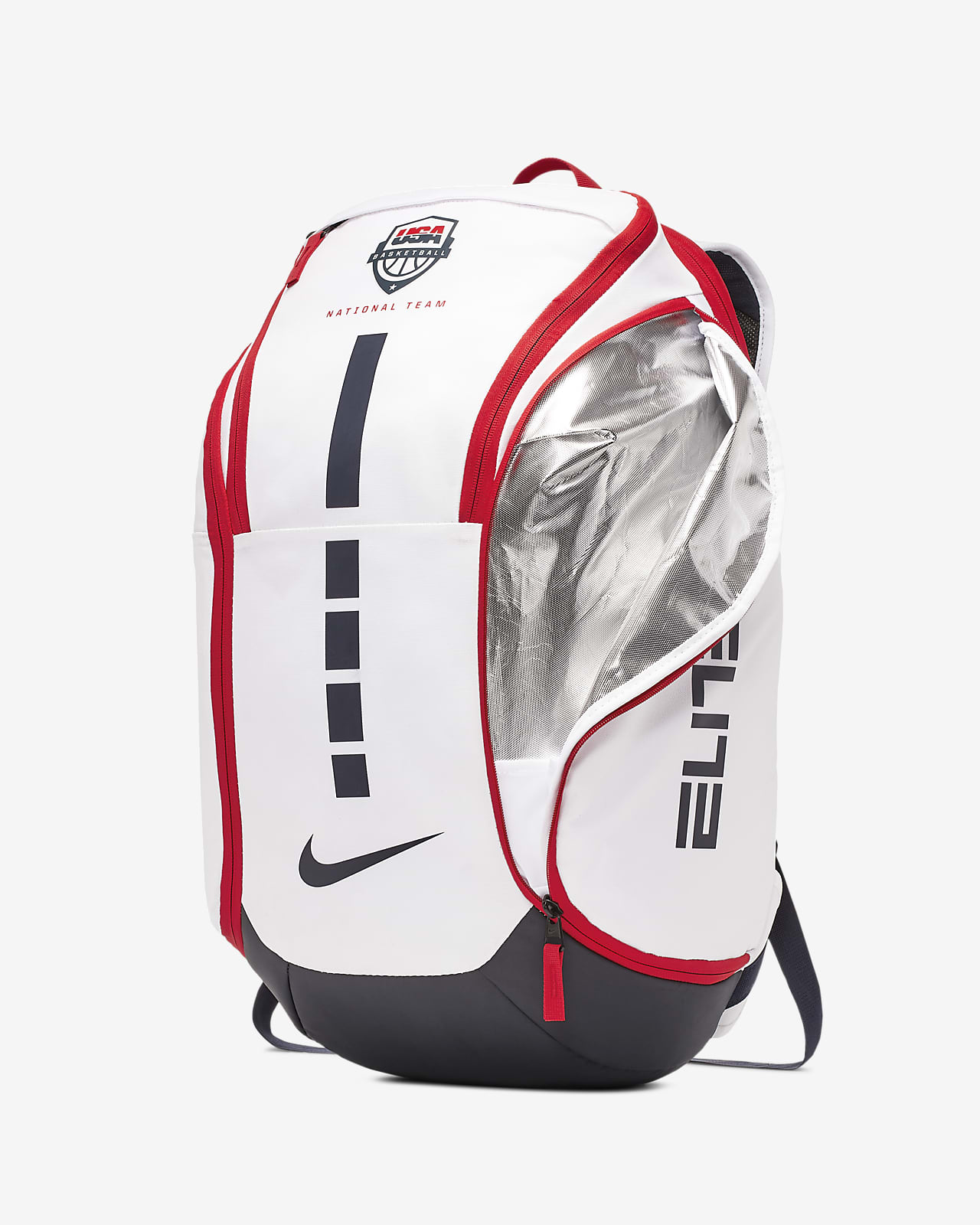 red nike basketball bag