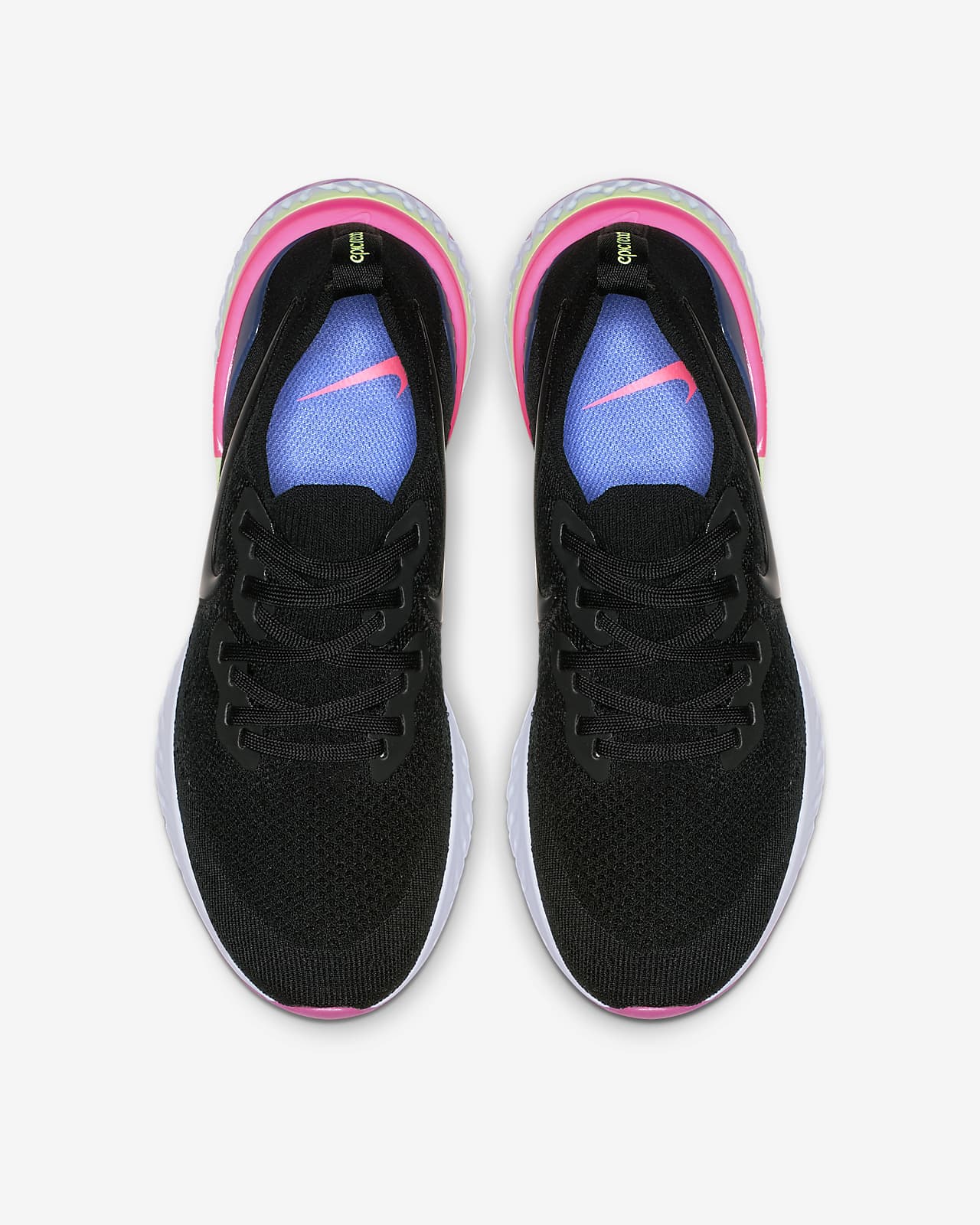 nike epic react 2 women's black