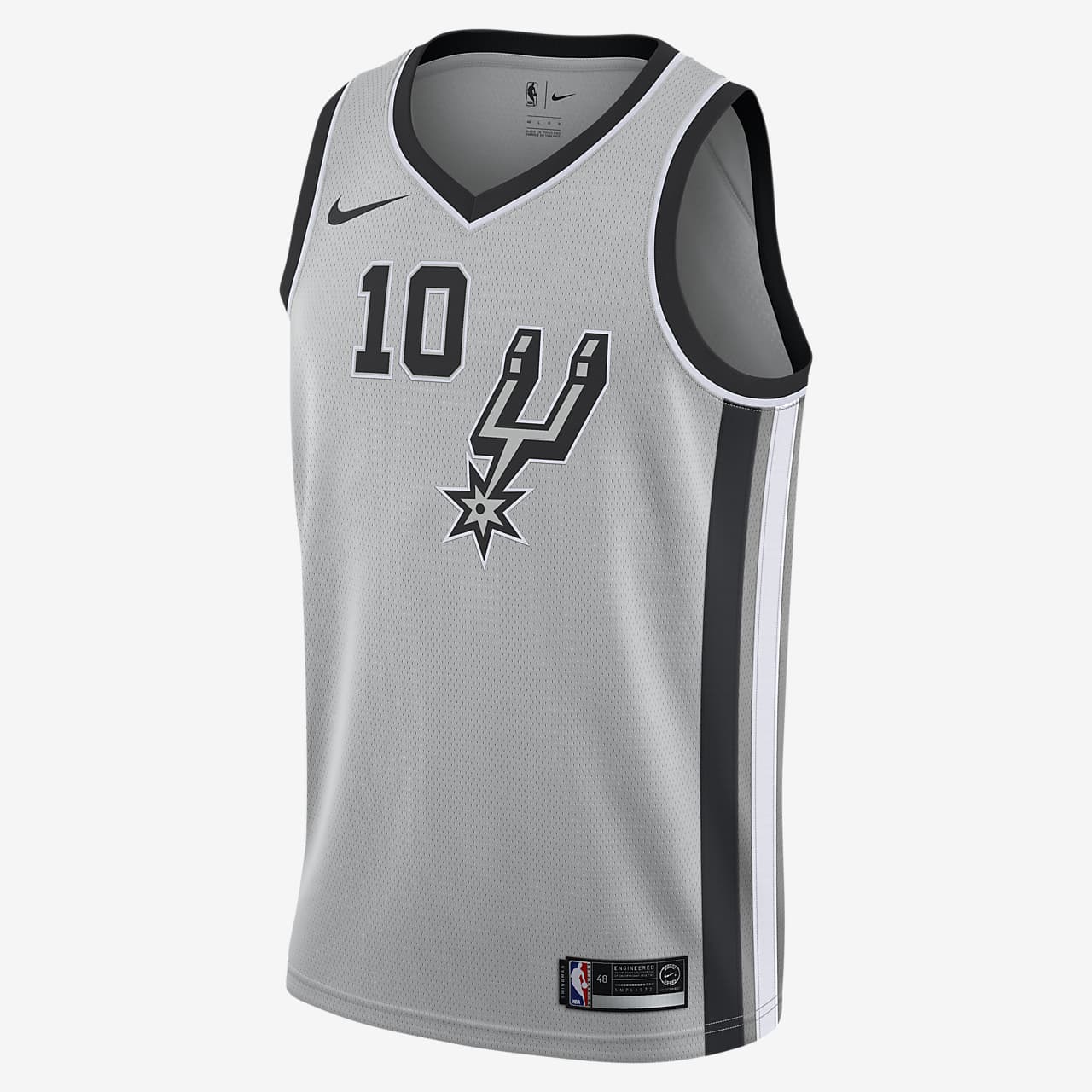San Antonio Spurs Essential Statement Edition Men's Jordan NBA T-Shirt.