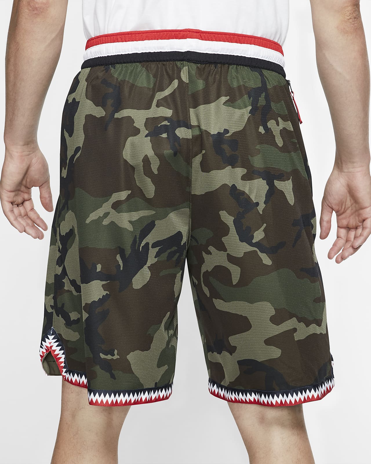 men's camouflage basketball shorts