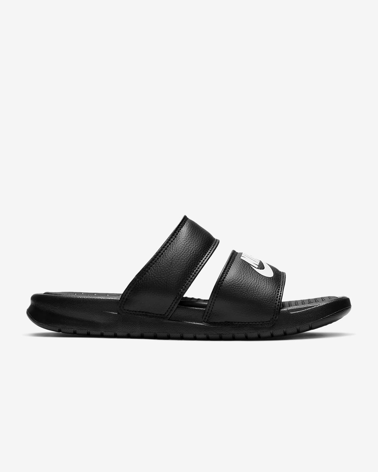 nike sandals with strap in the back
