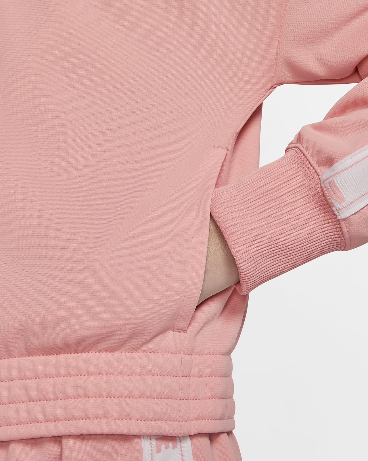 peach nike tracksuit