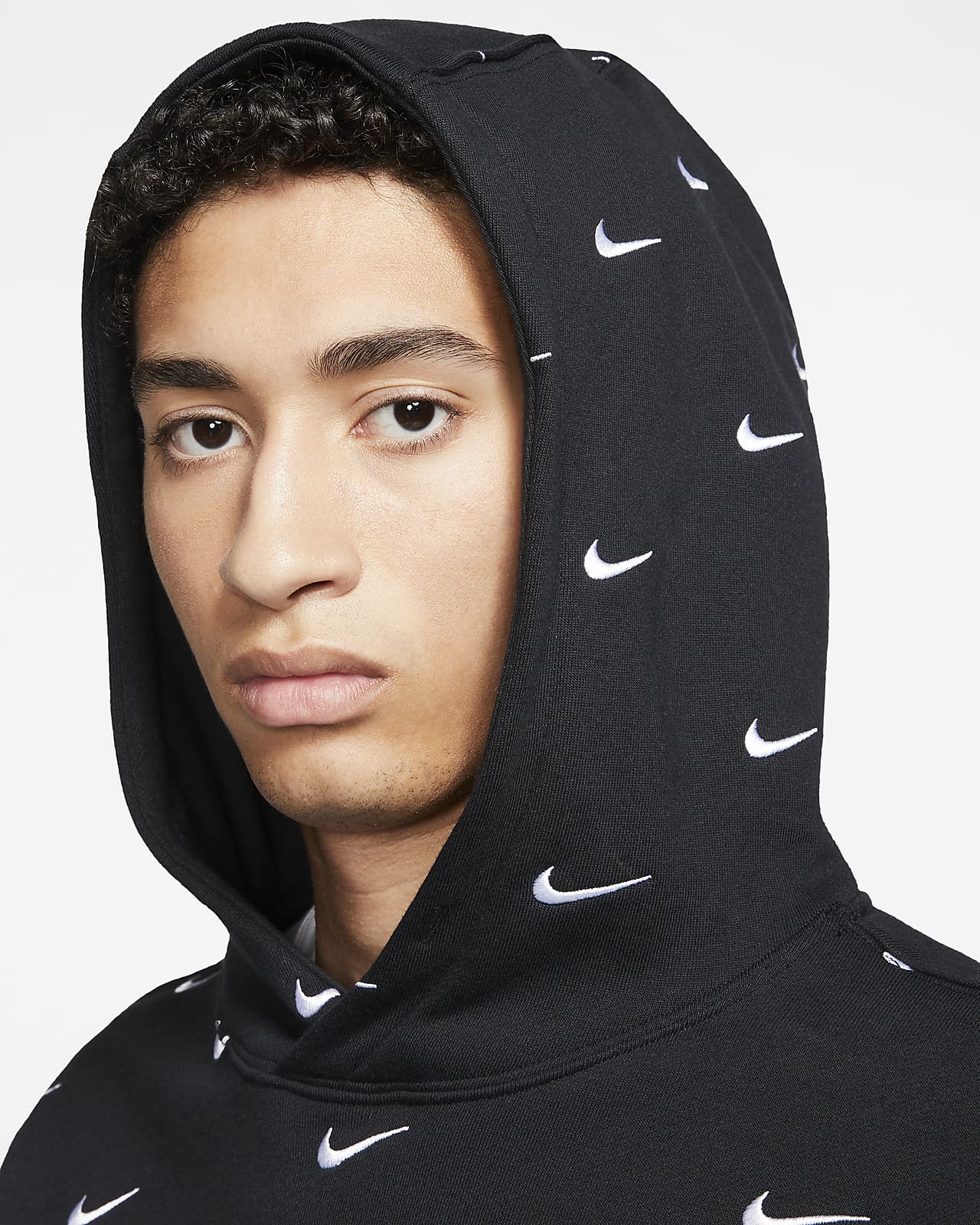 Nike Men's Swoosh Logo Hoodie. Nike ID