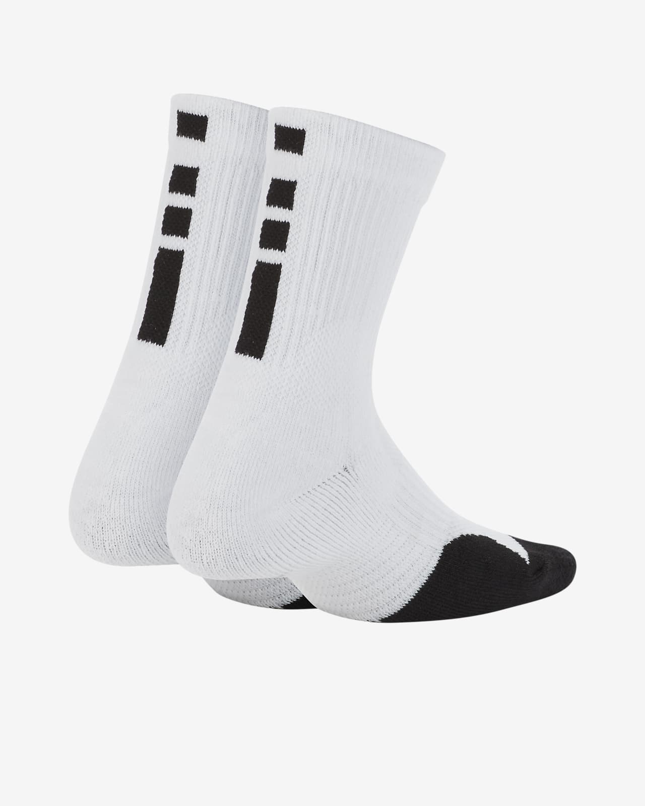dri fit white nike socks