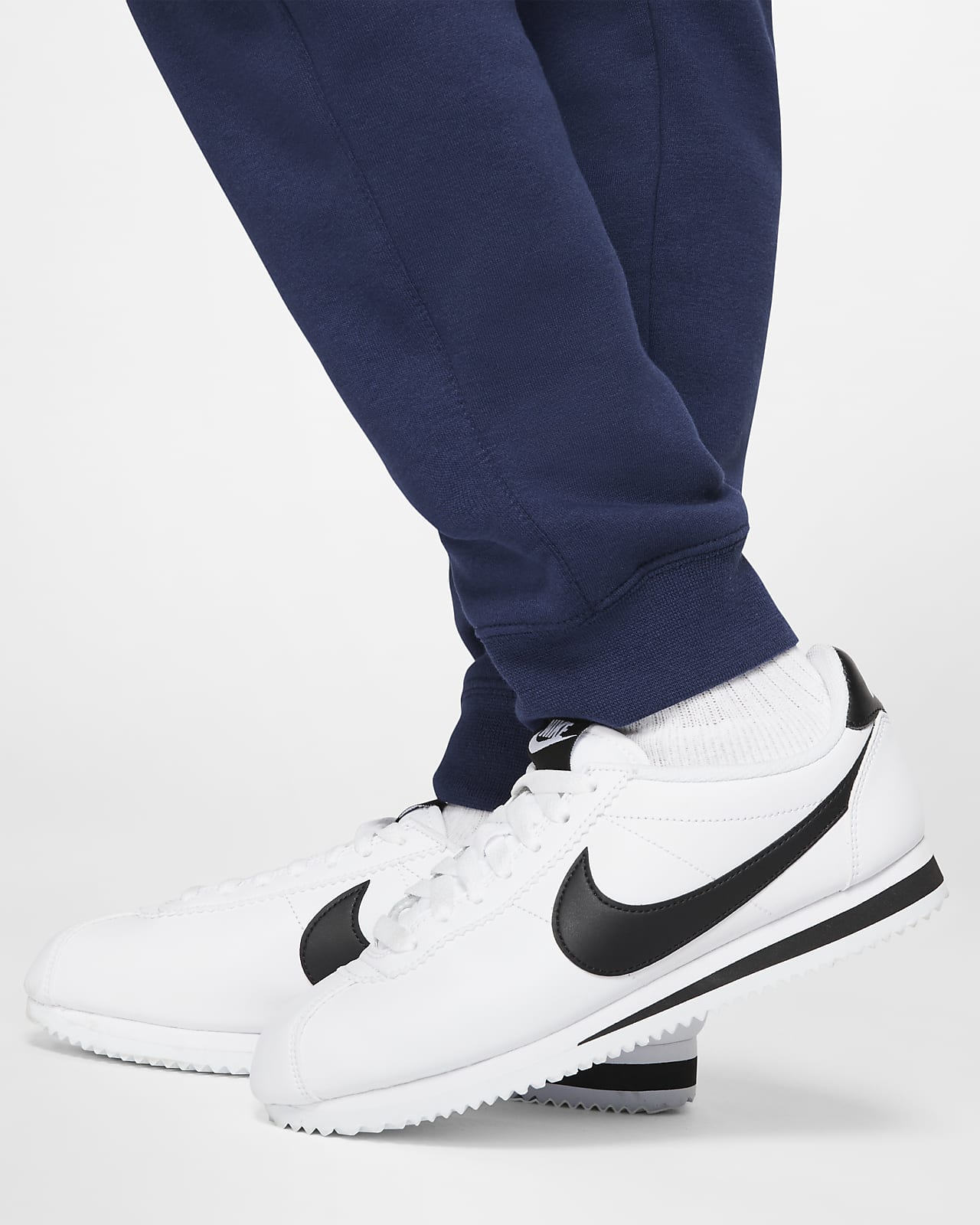 nike club fleece pants navy