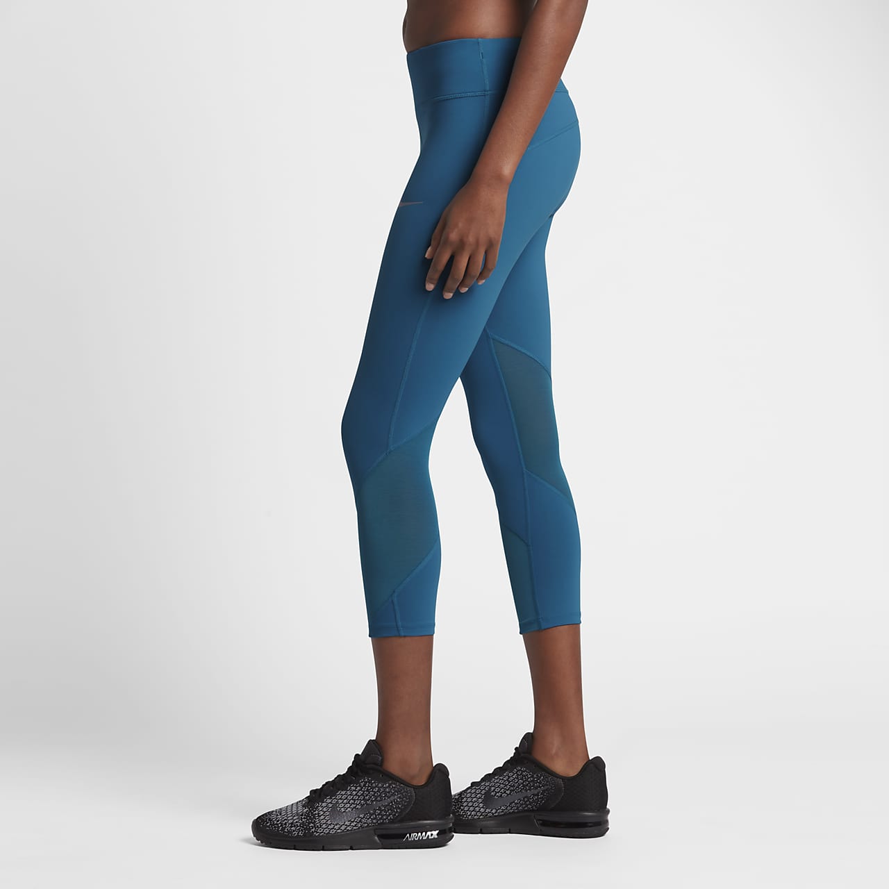 Nike Epic Luxe Women's Running Crop Tights CN8043-630 M (Pink
