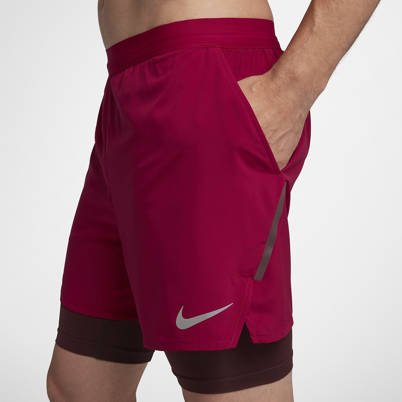 short nike 2 in 1