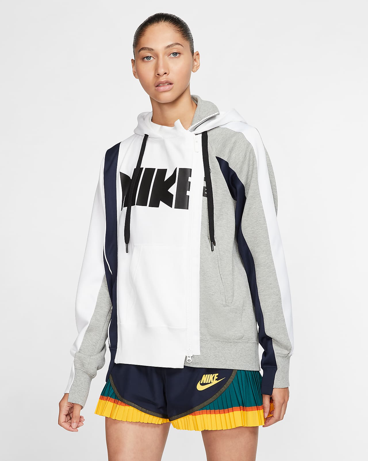 納品書原本 SACAI NIKE ダブルジップ パーカー Mサイズ | newventures.org