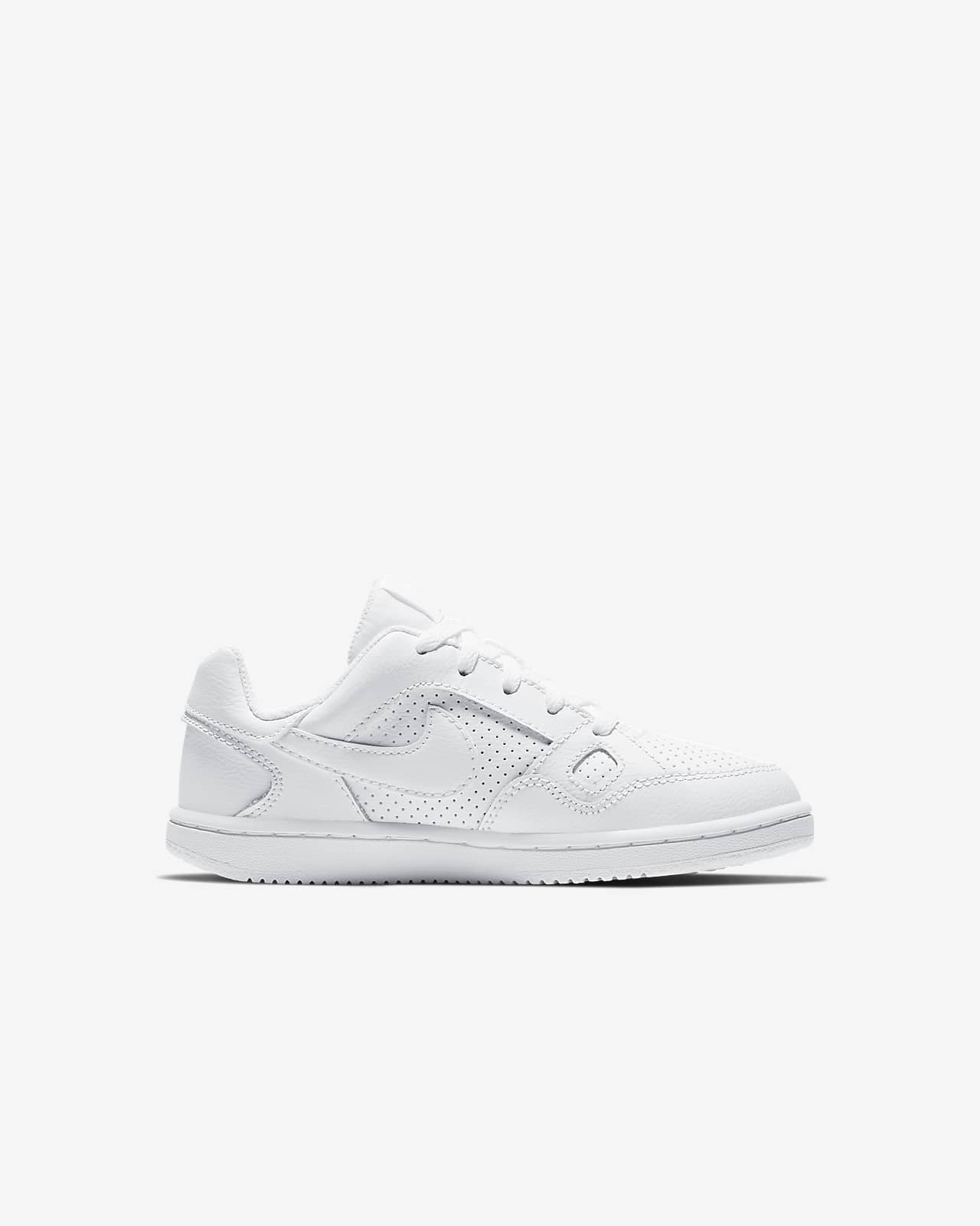 nike son of force low white