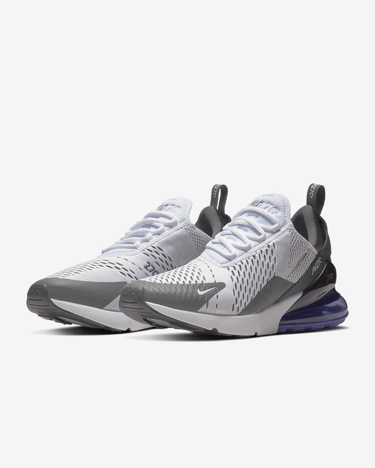 Nike air max 270 deals men's white and pink