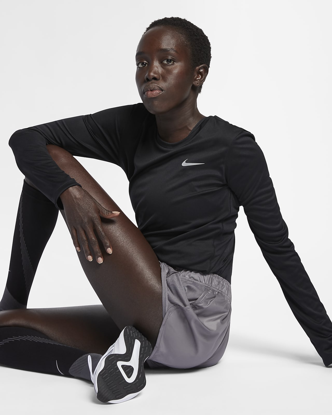 Nike Miler Women's Running Top. Nike AU