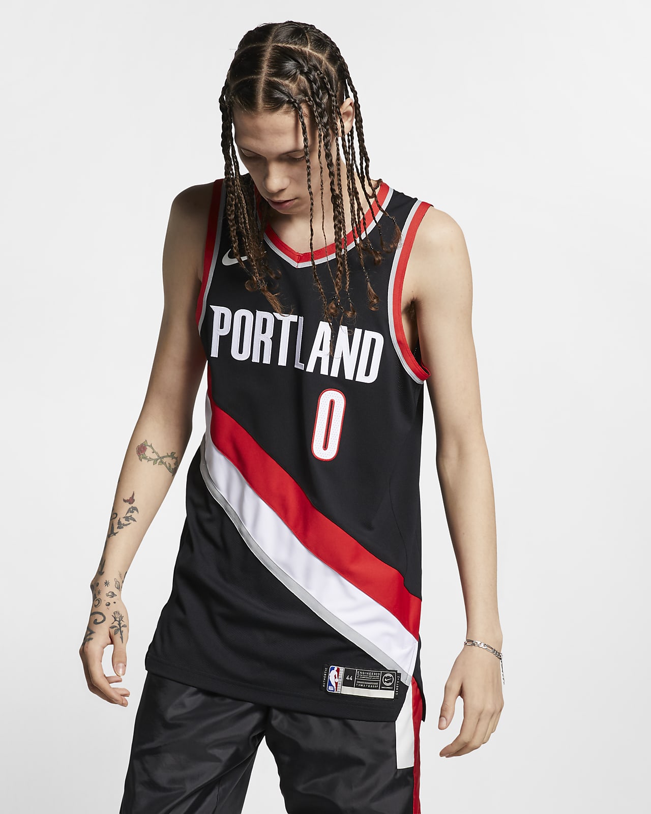 Damian Lillard Trail Blazers Icon Edition Nike NBA Authentic Jersey