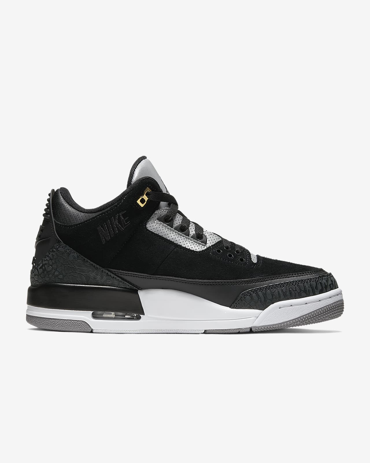 air jordan 3 retro high og black white