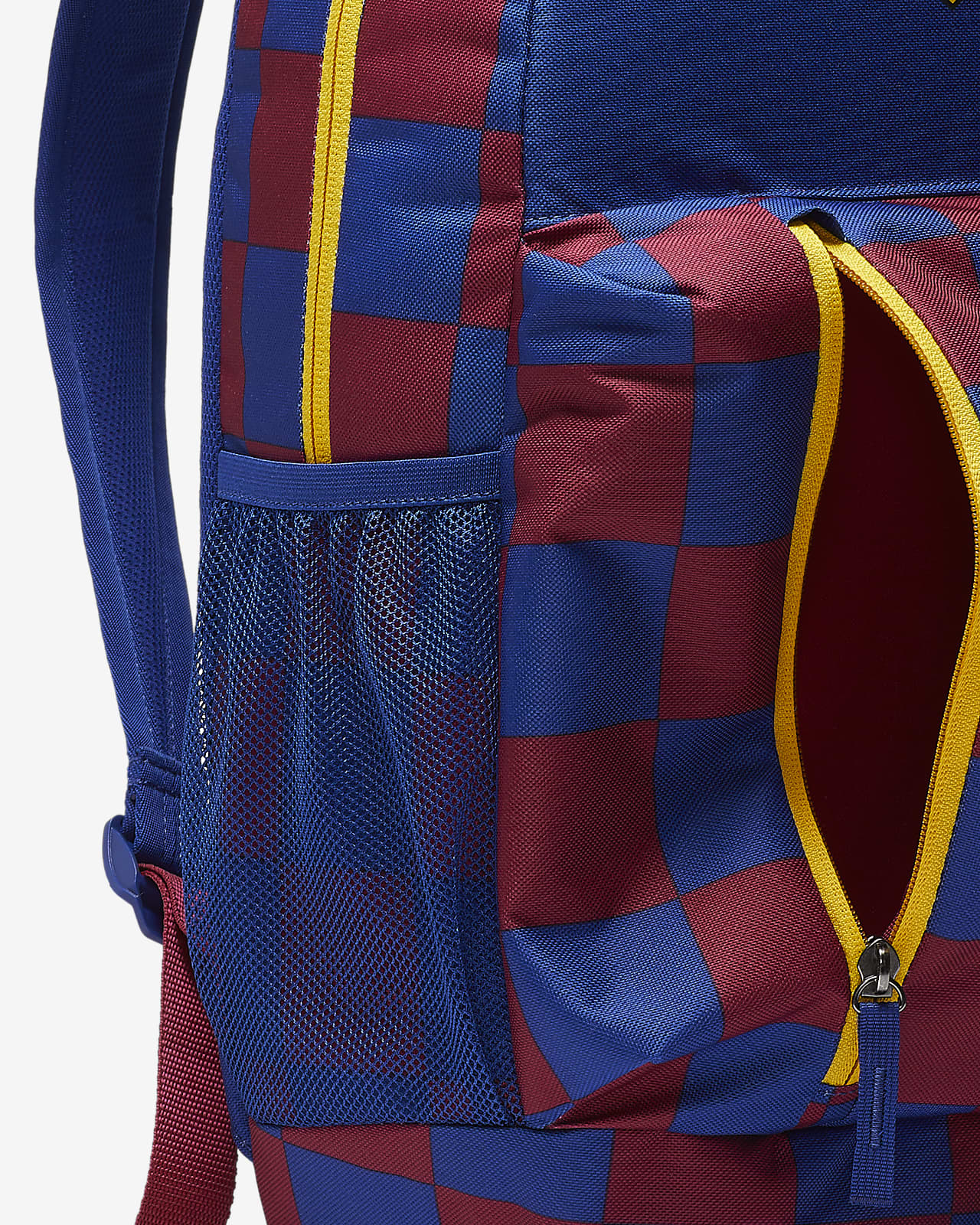 nike backpack blue and orange