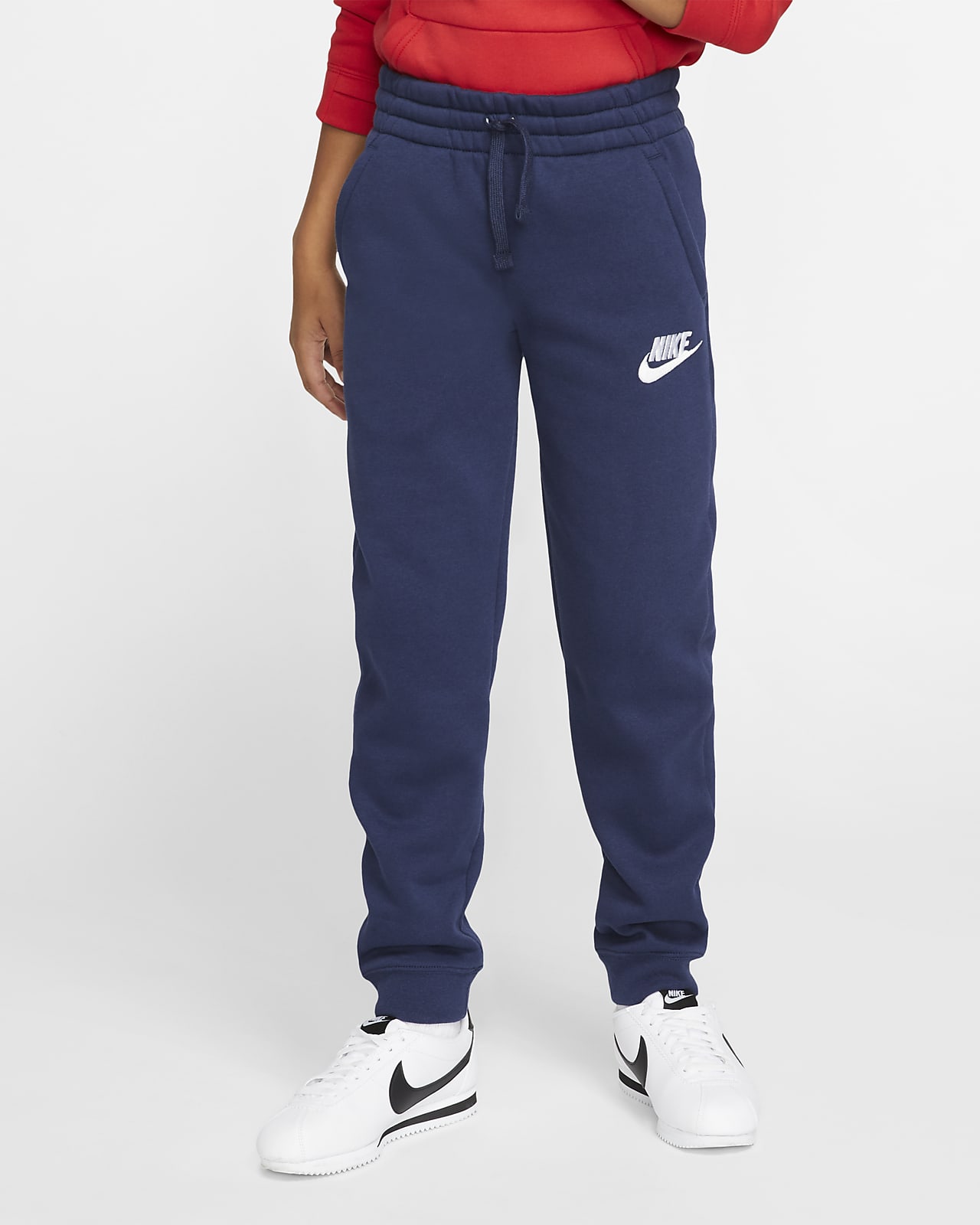 women's nike sportswear club fleece straight leg pants