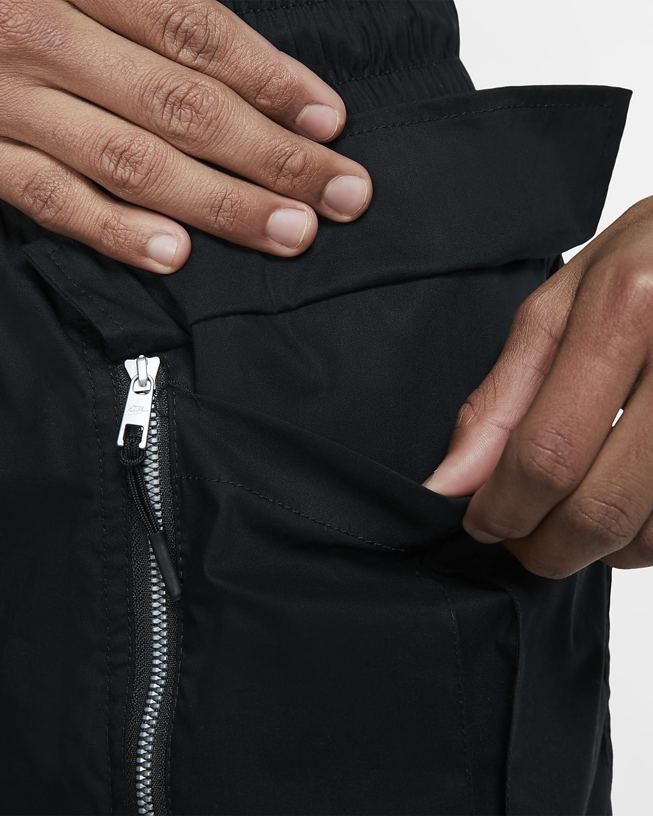 nike zipper shorts