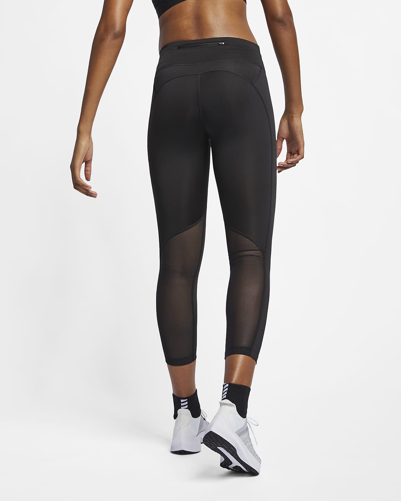 nike women's running crops