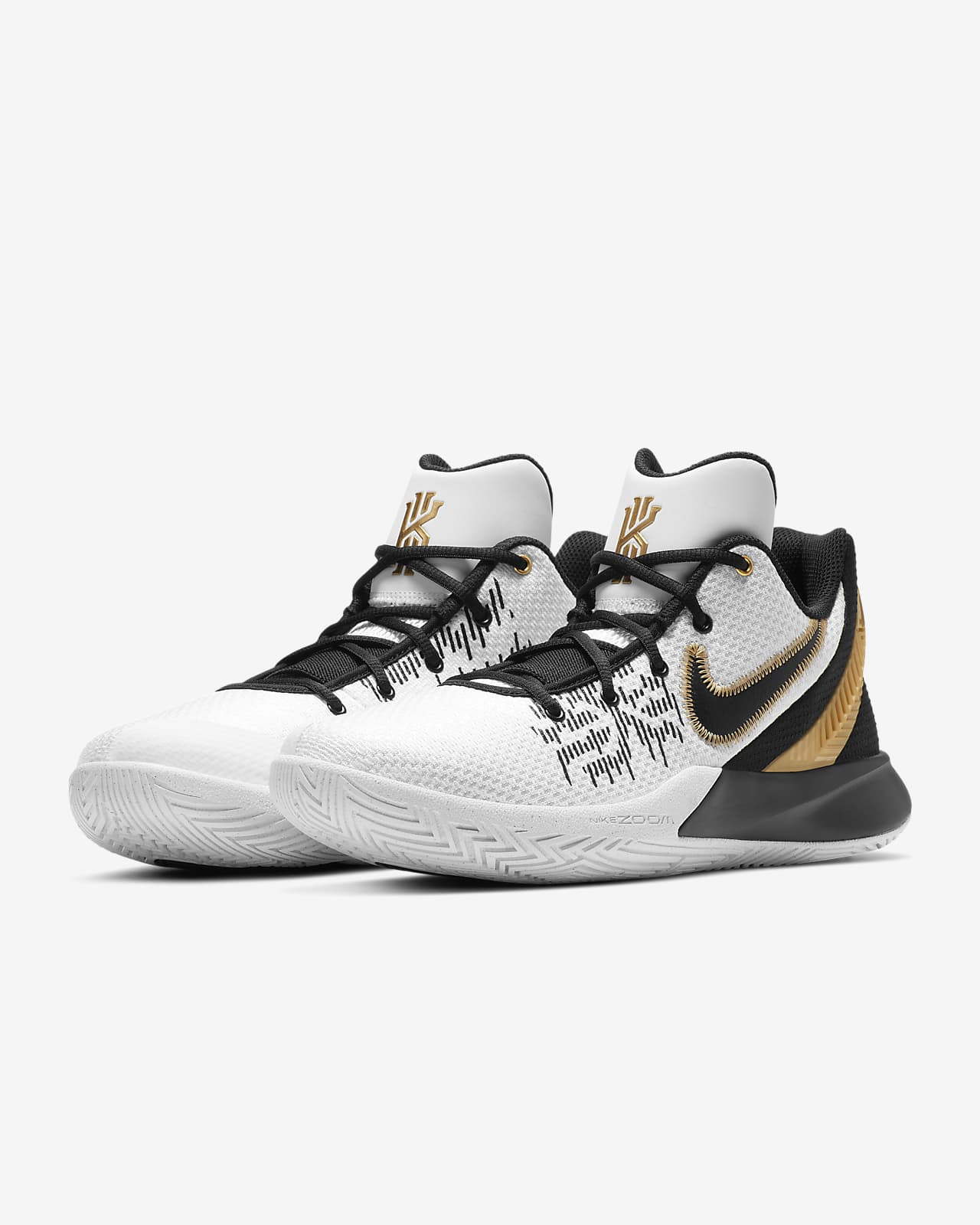 kyrie flytrap 2 black and gold