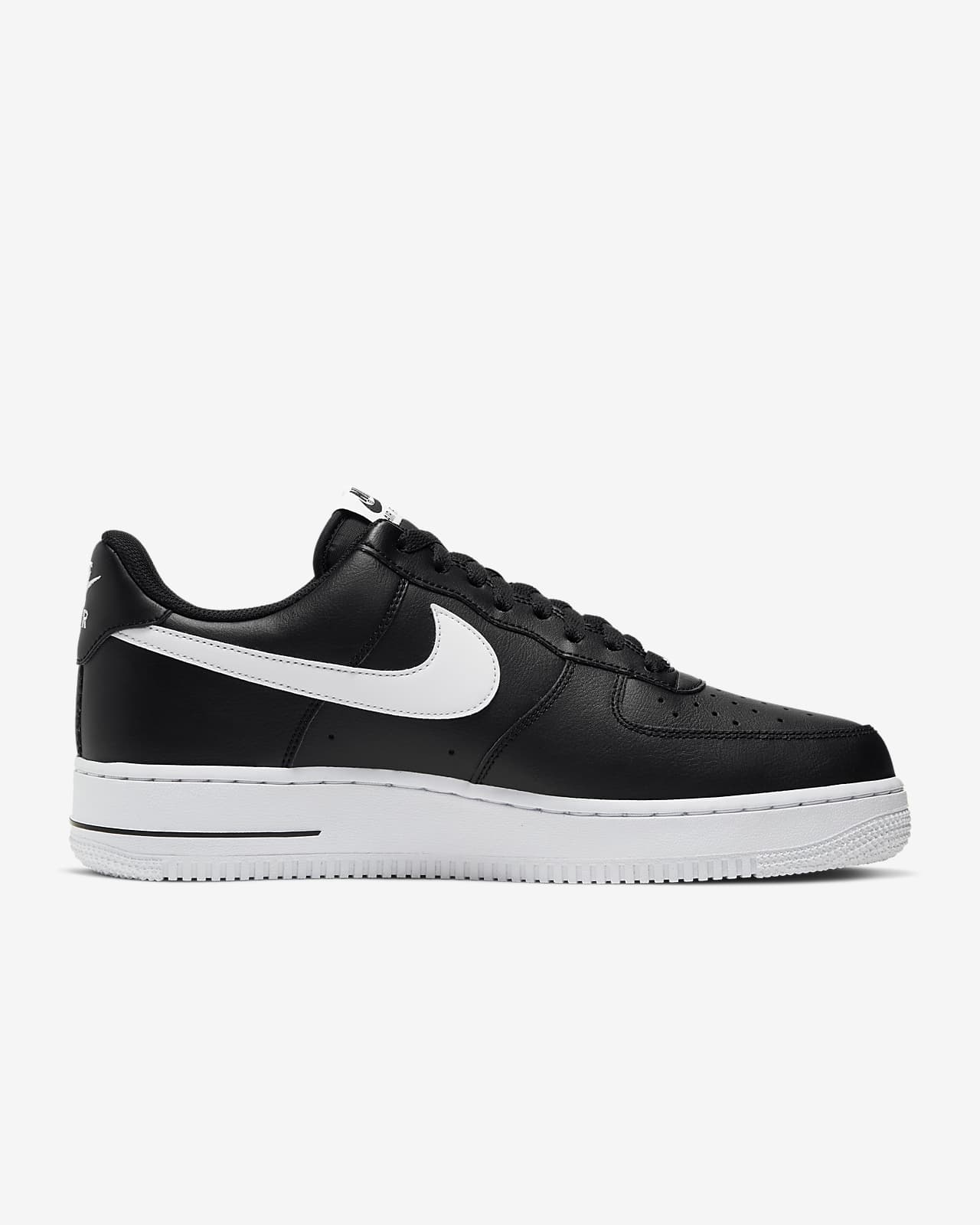 nike shoes air force black and white