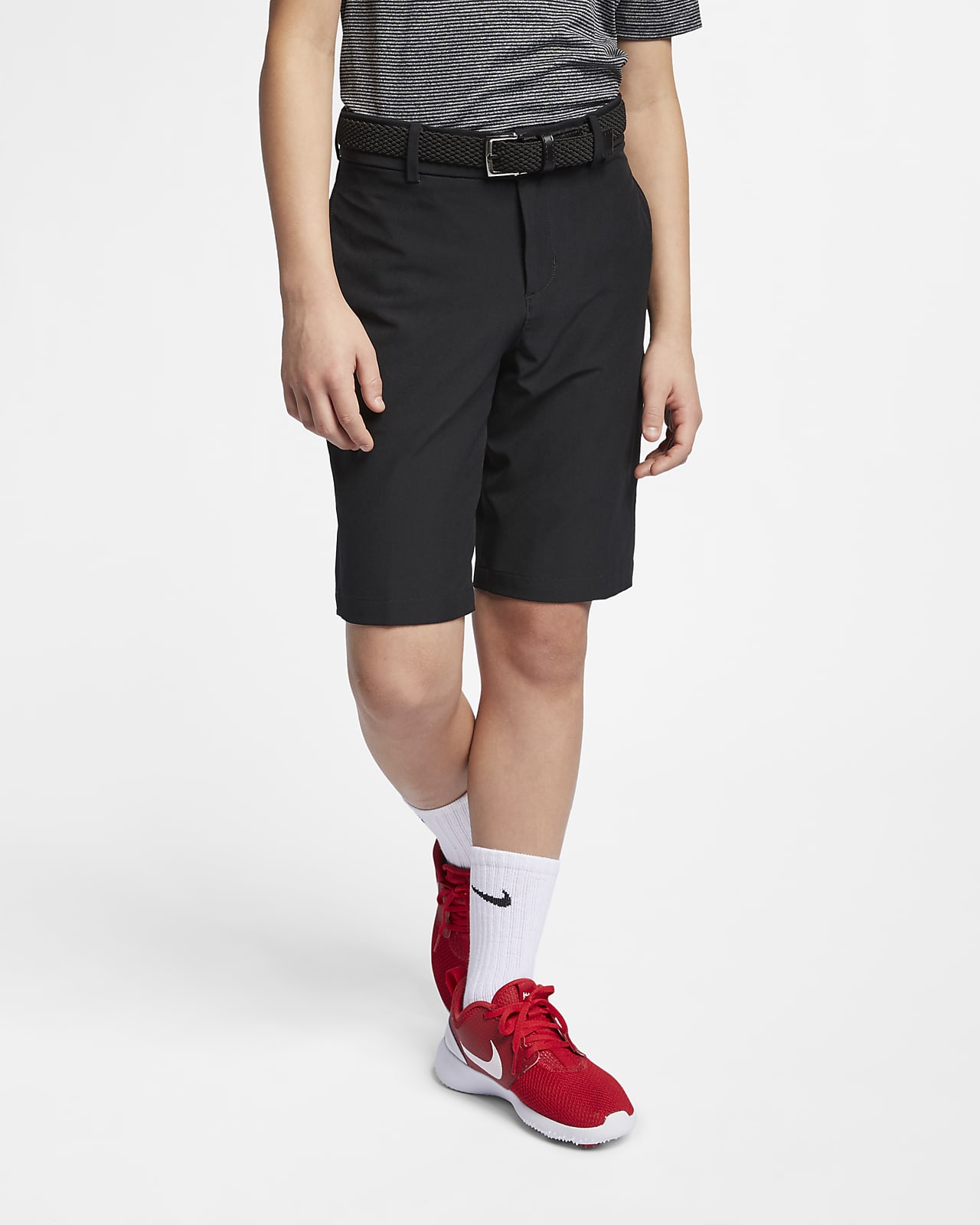 nike red golf shorts