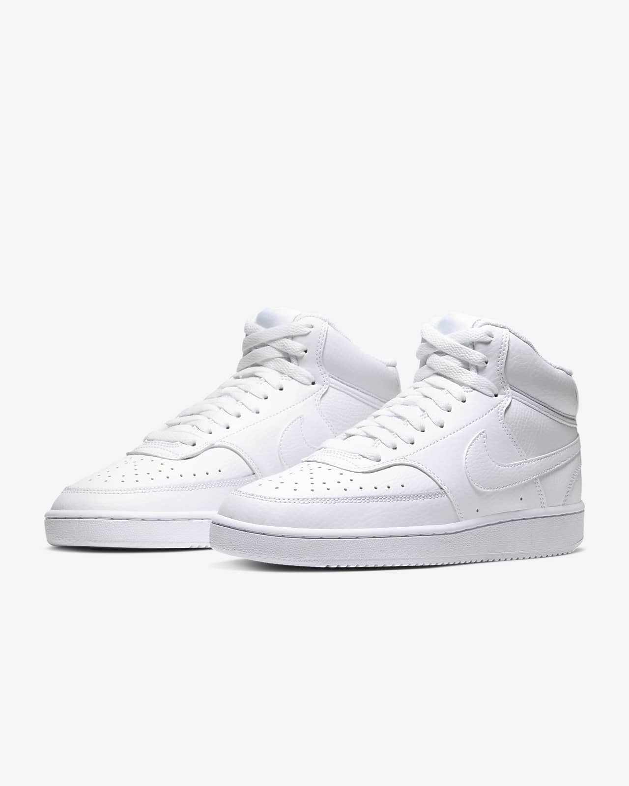 women's nike court vision mid sneakers
