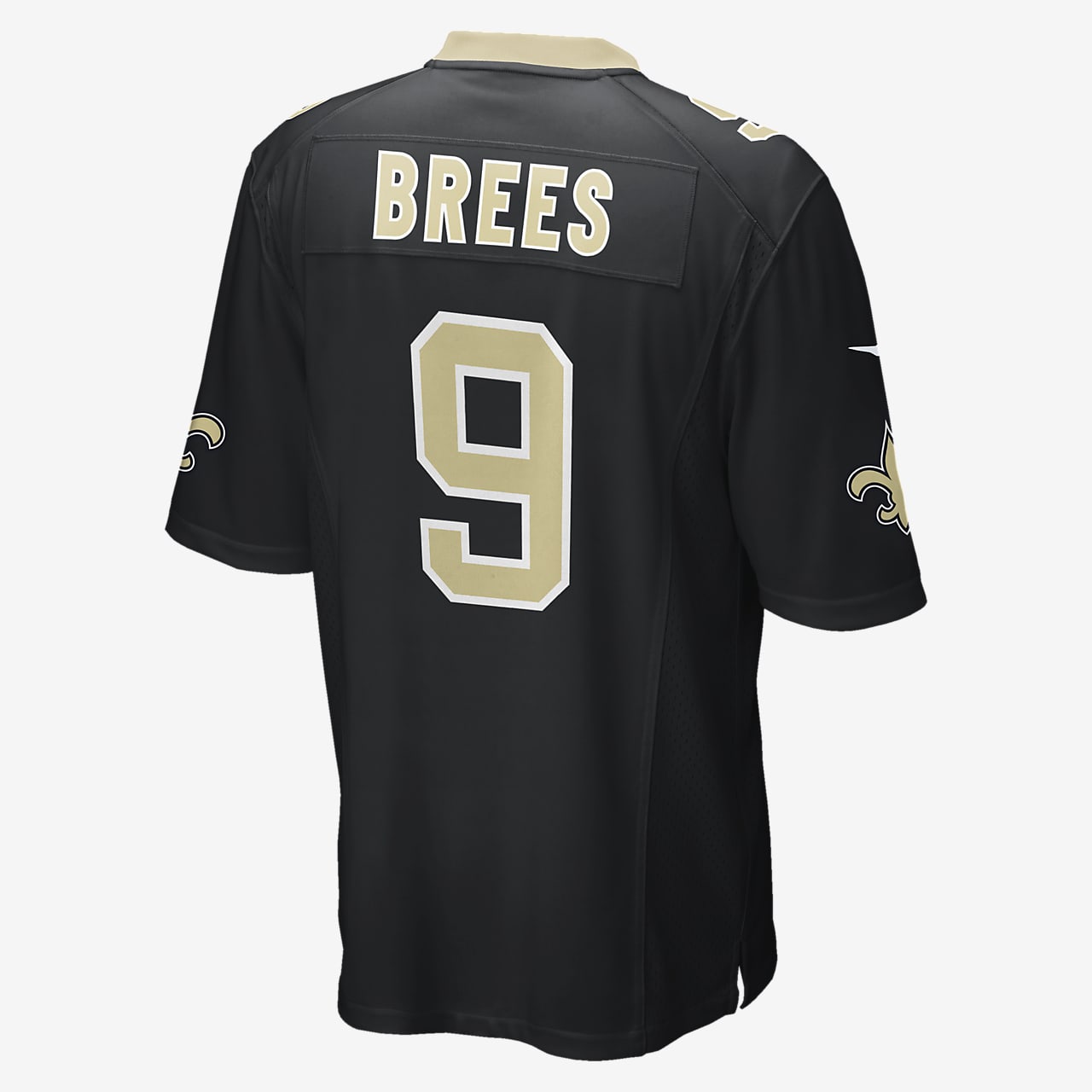 ثريات ناعمه NFL New Orleans Saints (Drew Brees) Men's American Football Home Game Jersey ثريات ناعمه