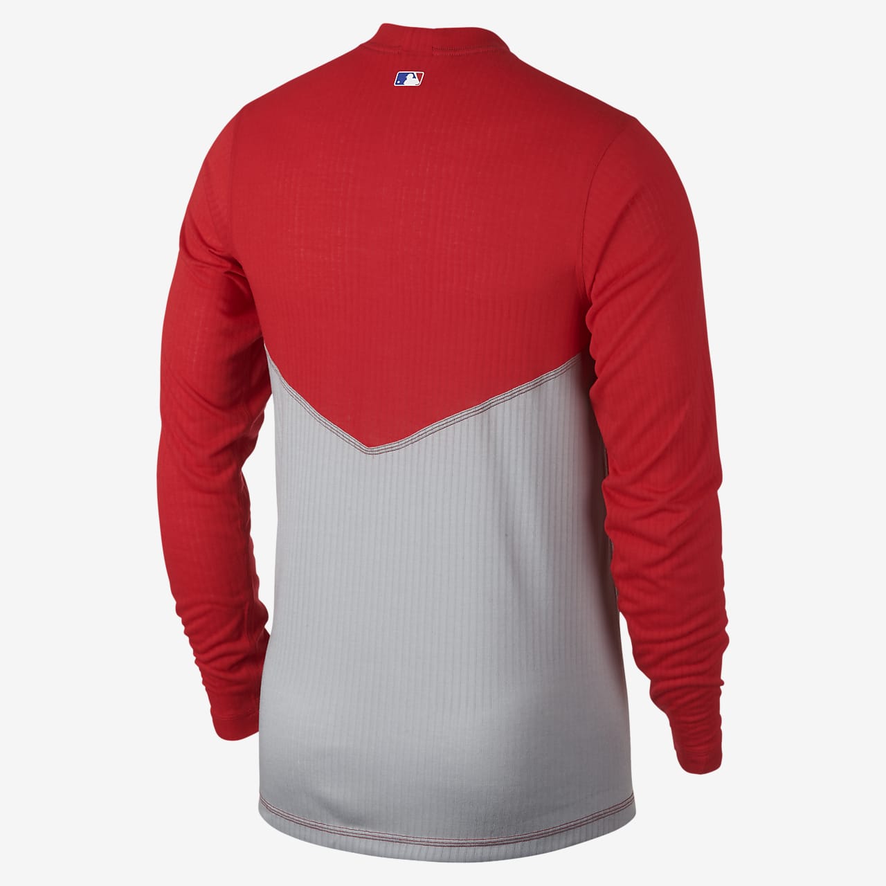 red mens long sleeve shirt