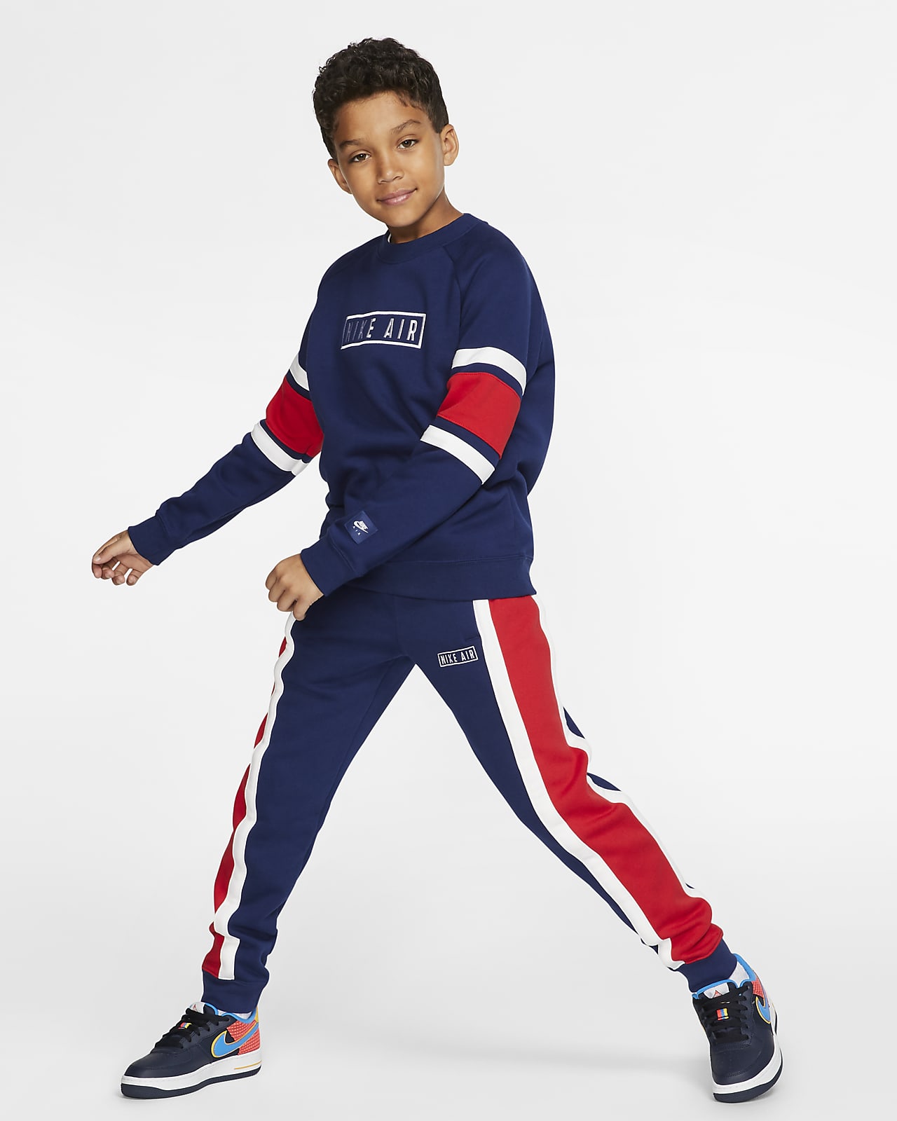 pantaloni nike bambino rosso
