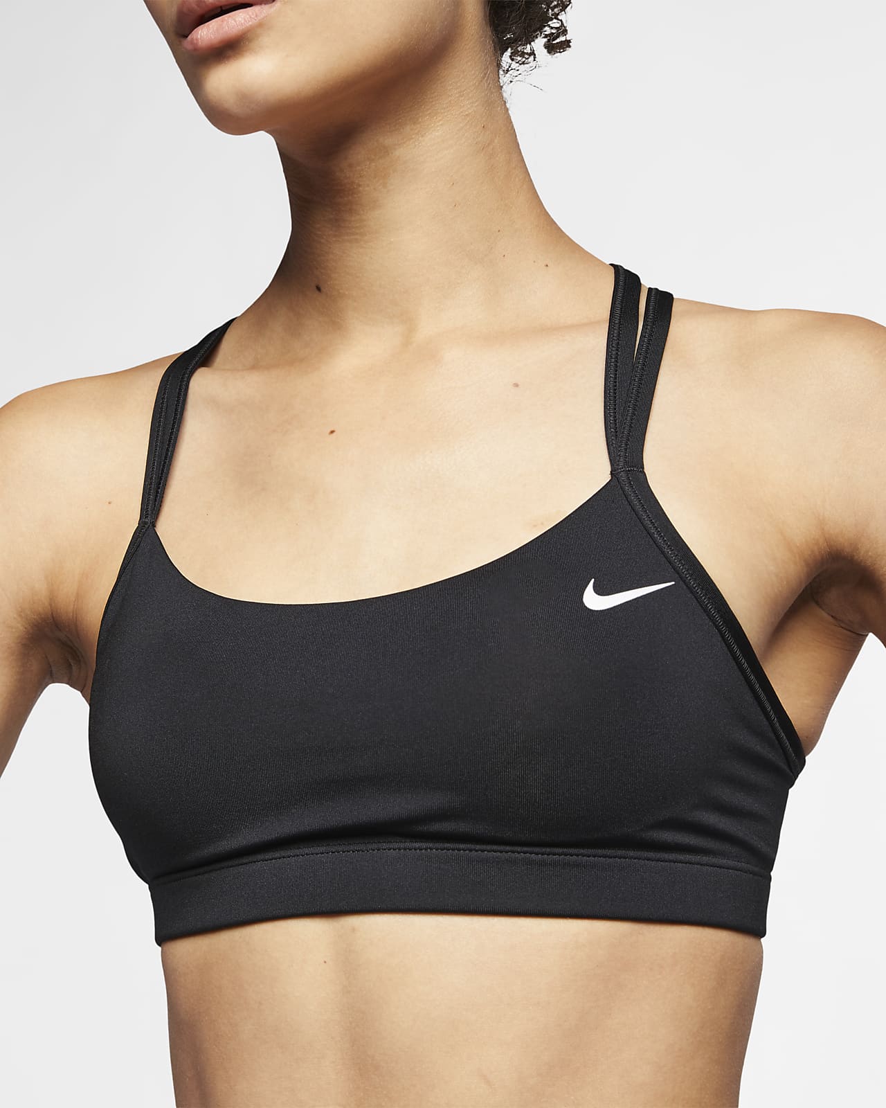 nike favorites strappy sports bra