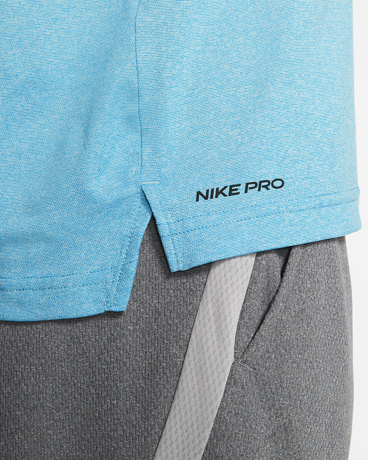 Nike Pro Men's Short Sleeve Top. Nike SE Nike Pro Dri FIT T Shirt Men laser blue psychic blue