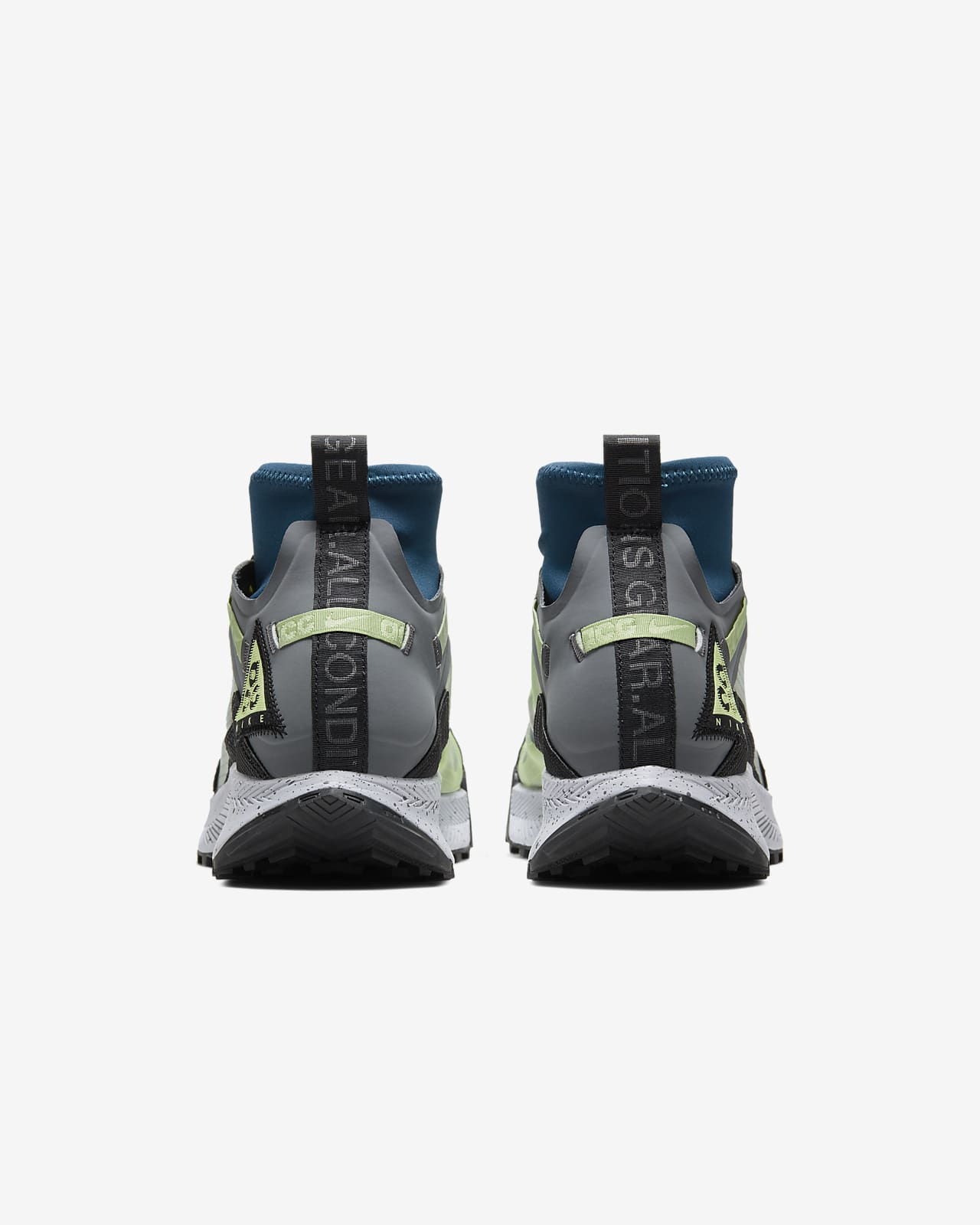 nike acg zoom terra zaherra aviator grey barely volt