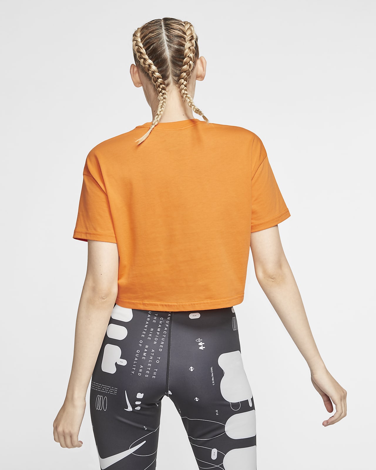 Nike Sportswear Crop Top Donna Arancione