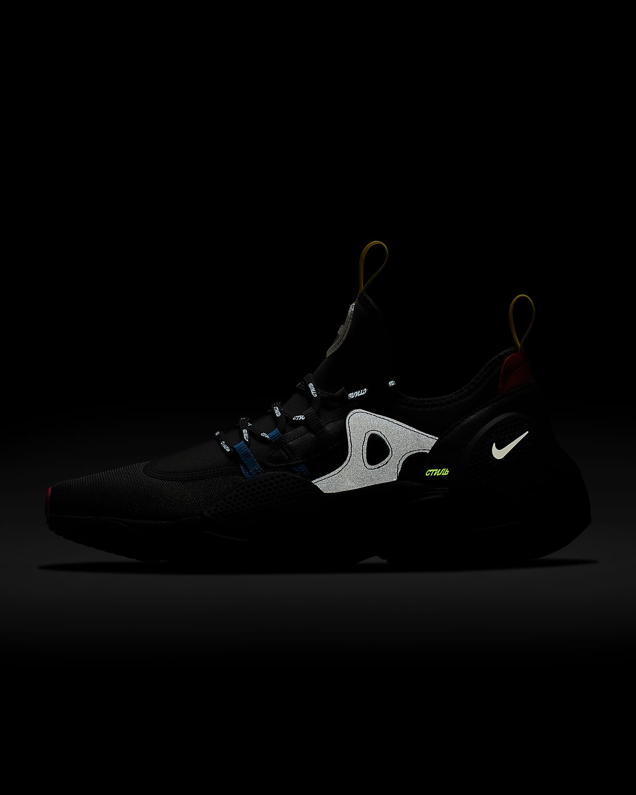 mens nike huarache edge leather